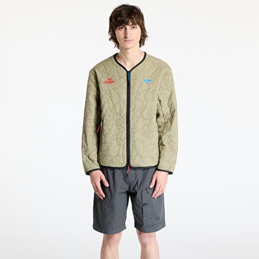 adidas x 100 Thieves Quilted Liner Green/ Orbit Green