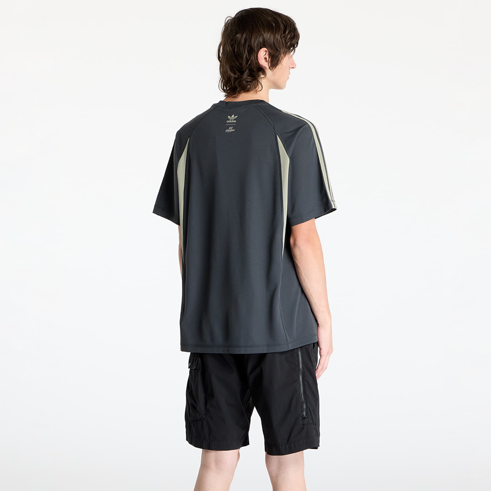 Koszulki adidas x 100 Thieves T-Shirt Dark Grey/ Carbon
