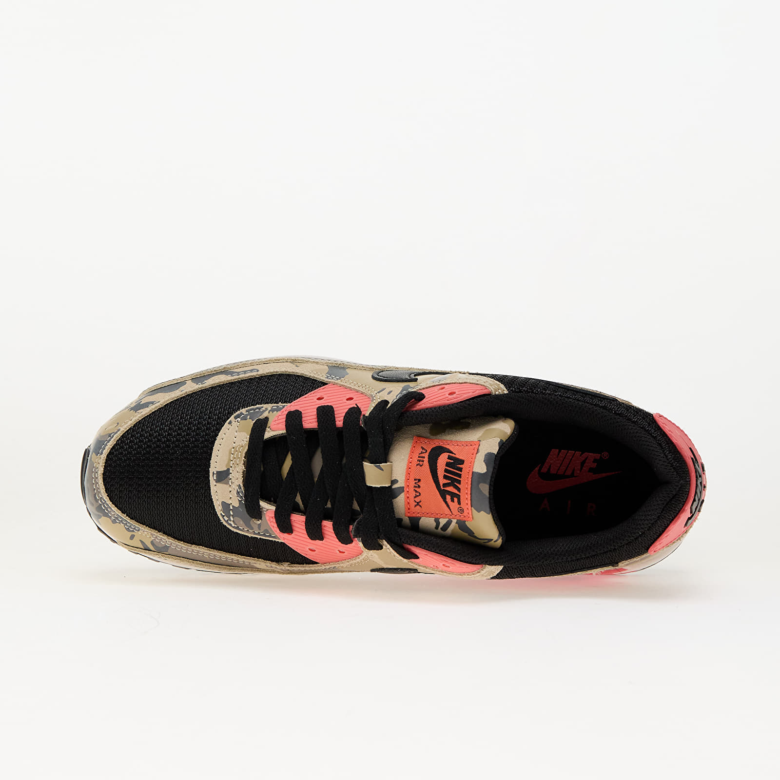 Férfi cipők Nike Air Max 90 Prm Lt Khaki/ Black-Magic Ember-Mink Brown