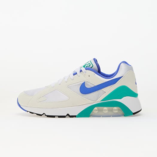 Nike Air 180 White/ Medium Blue-Clear Jade Ii-Black