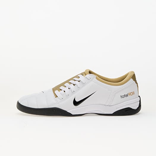 Nike T90 SP White/ Black-Metallic Gold