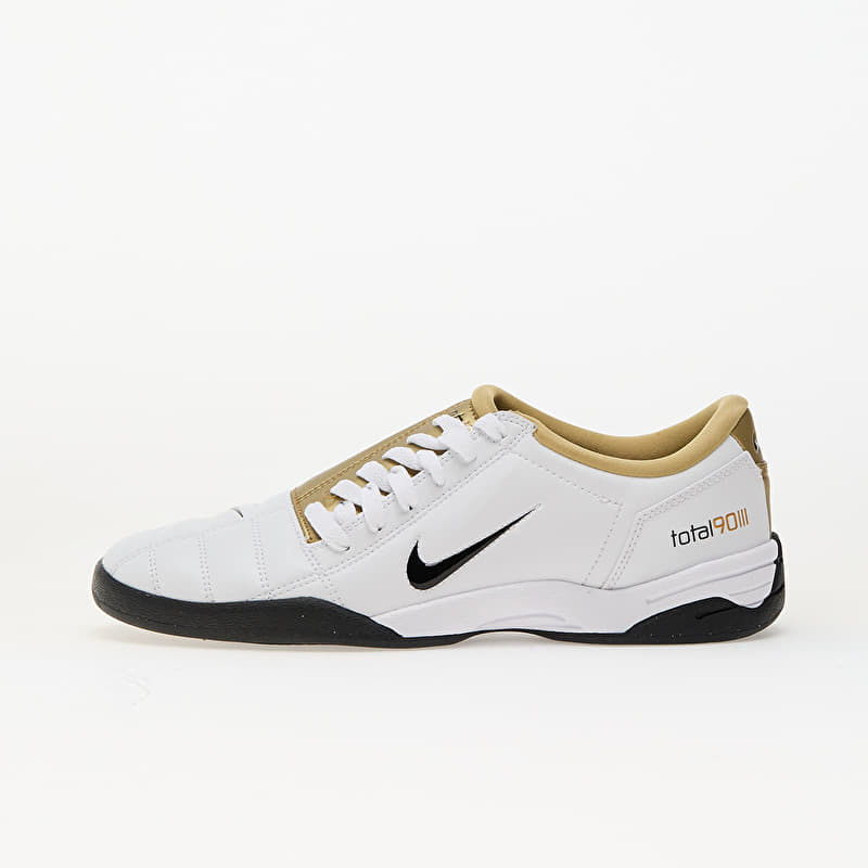 Nike T90 SP White/ Black-Metallic Gold