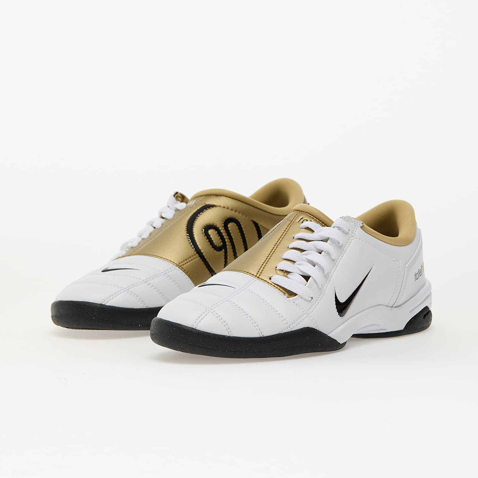 Men's shoes Nike T90 SP White/ Black-Metallic Gold