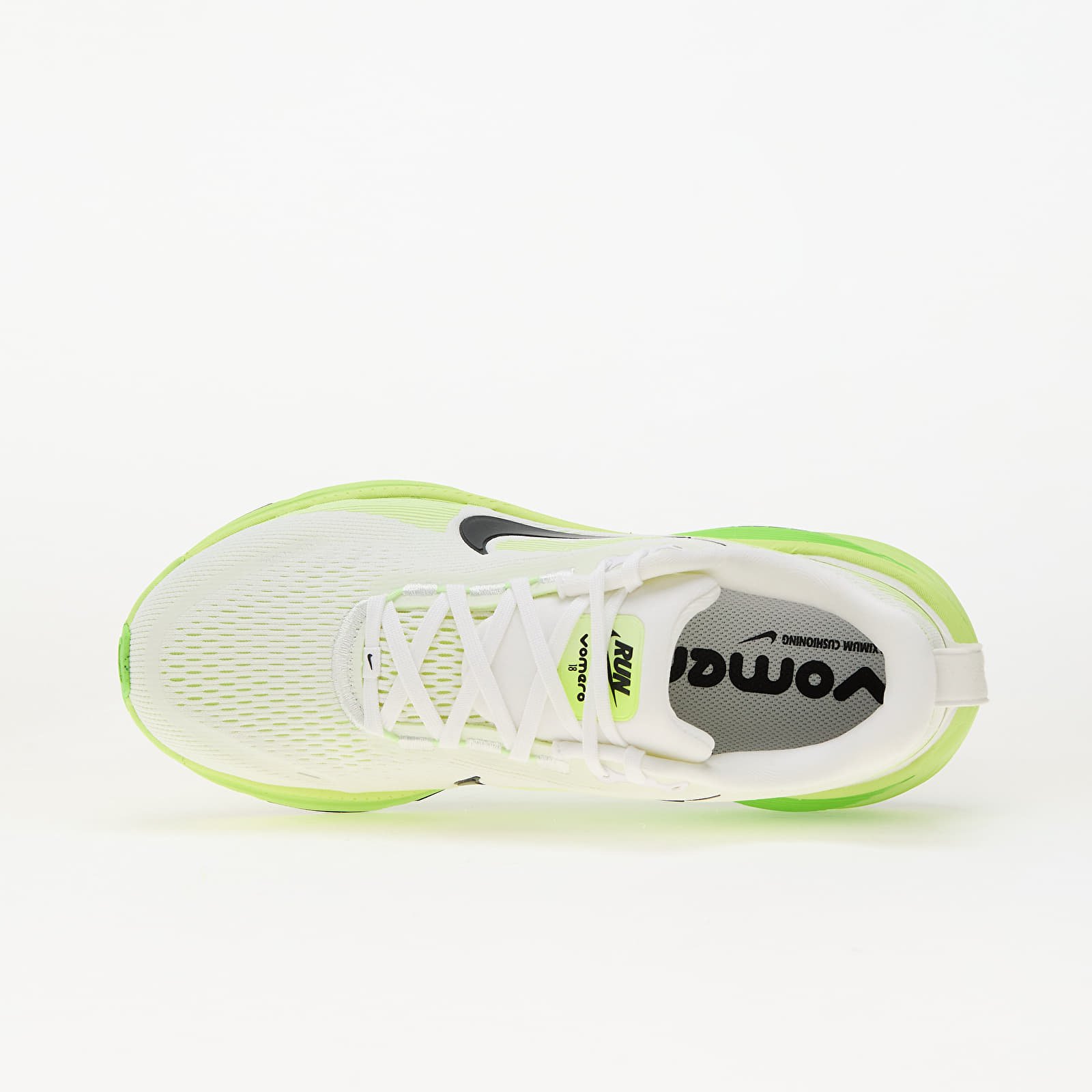 Muške tenisice Nike Vomero 18 White/ Black-Electric Green-Volt