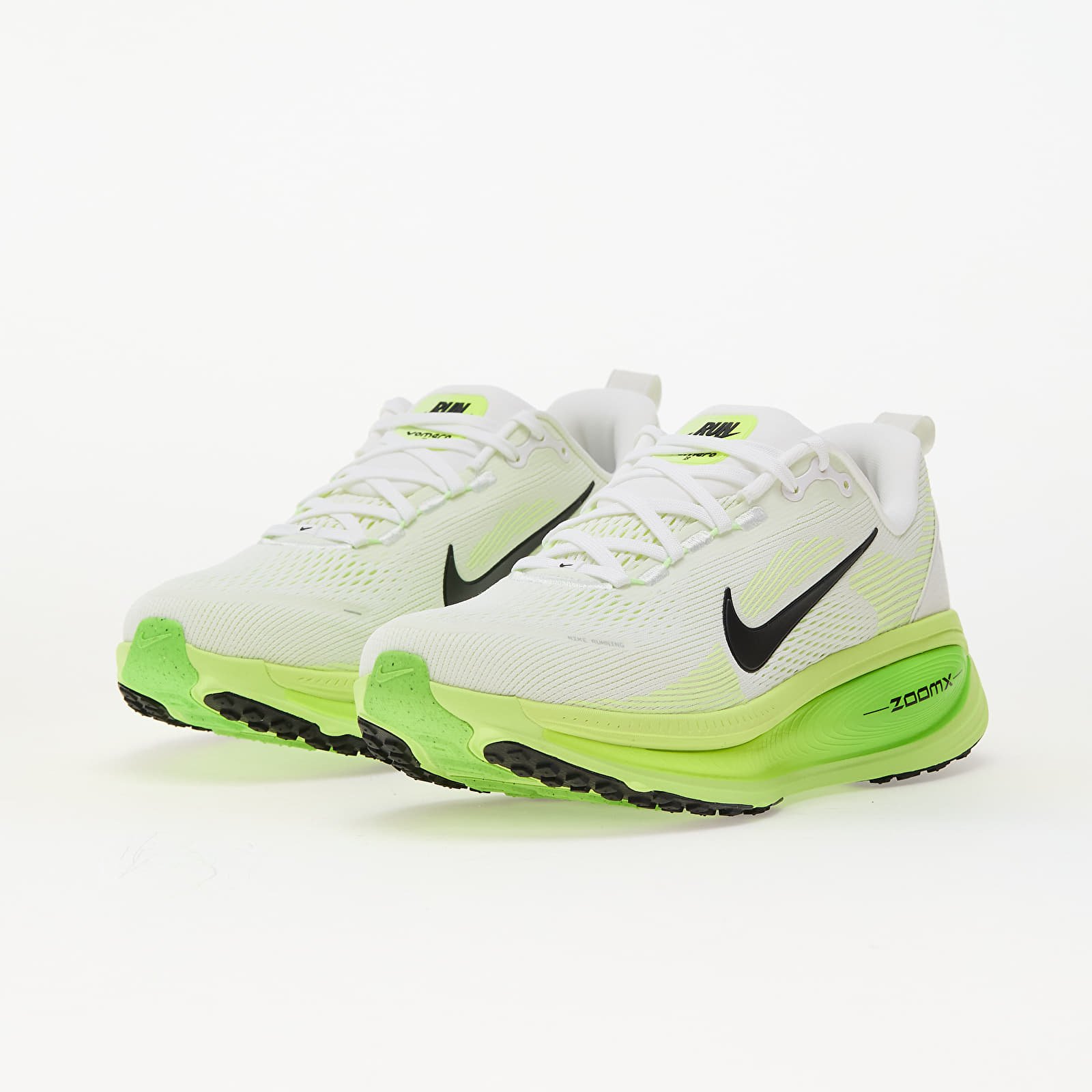 Muške tenisice Nike Vomero 18 White/ Black-Electric Green-Volt
