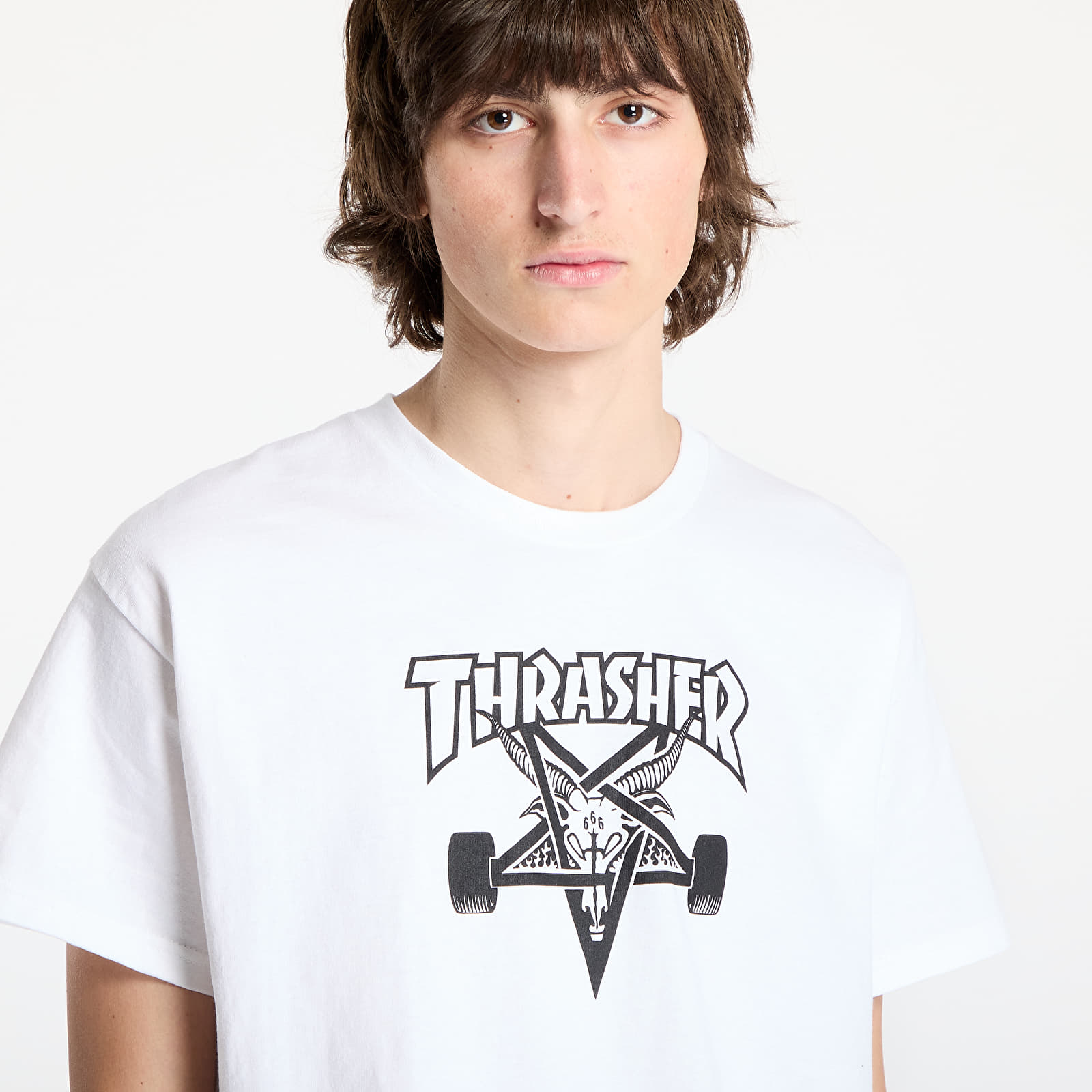 T-shirts Thrasher Skategoat T-Shirt White 