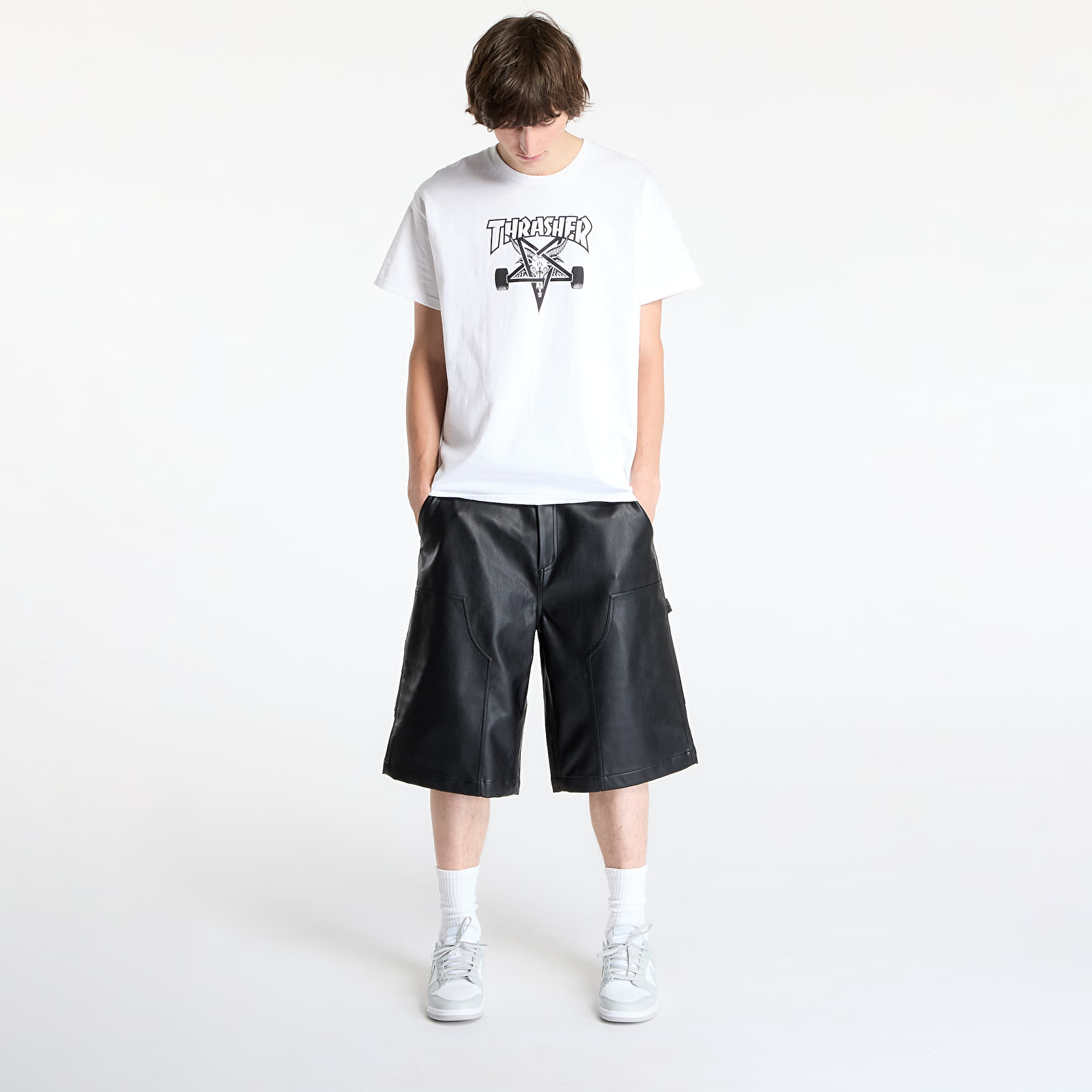 T-shirts Thrasher Skategoat T-Shirt White 