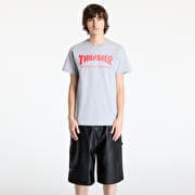 Thrasher Skate Mag T-Shirt Gray/ Red