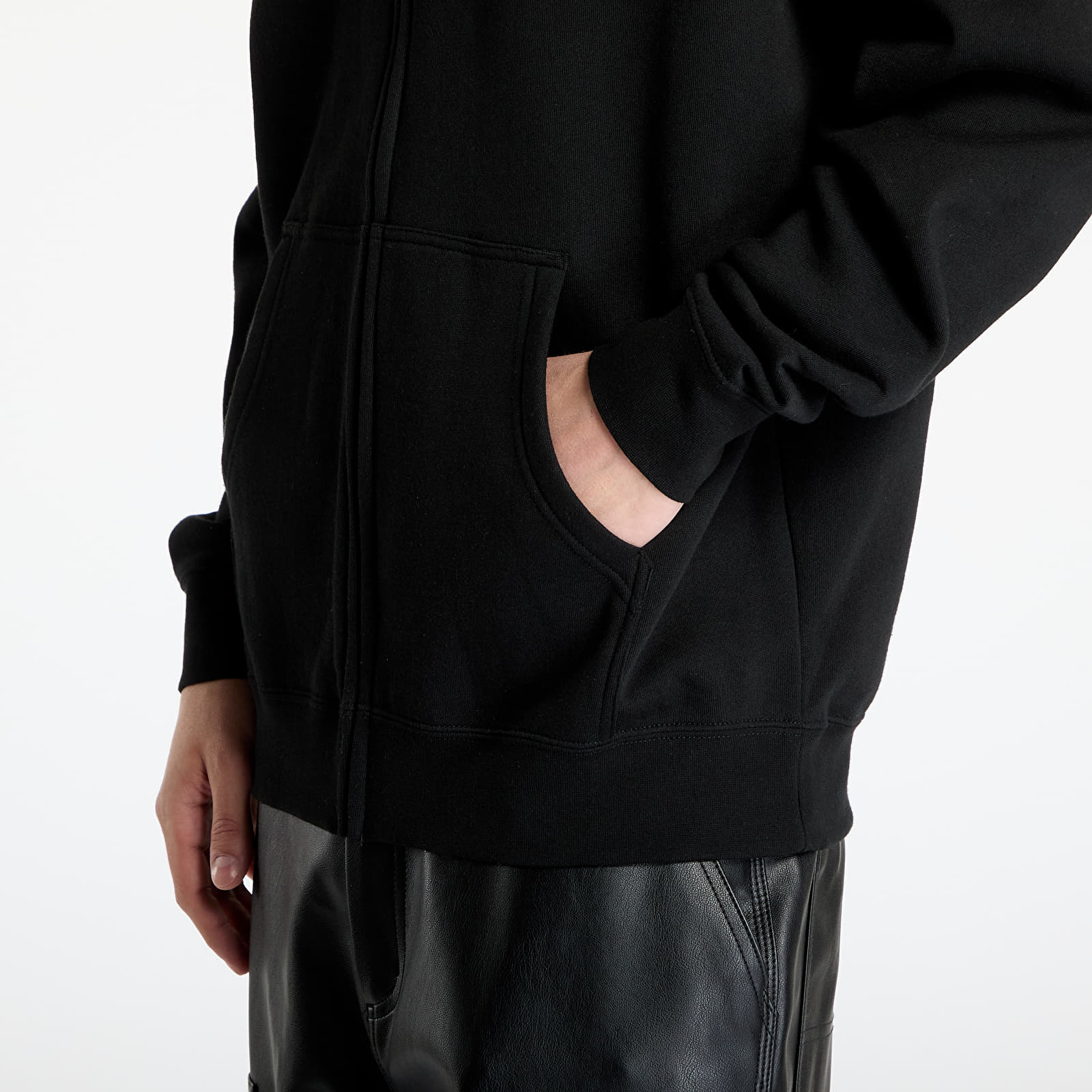 Verryttelypaidat Thrasher Magazine Logo Zip Hood Black