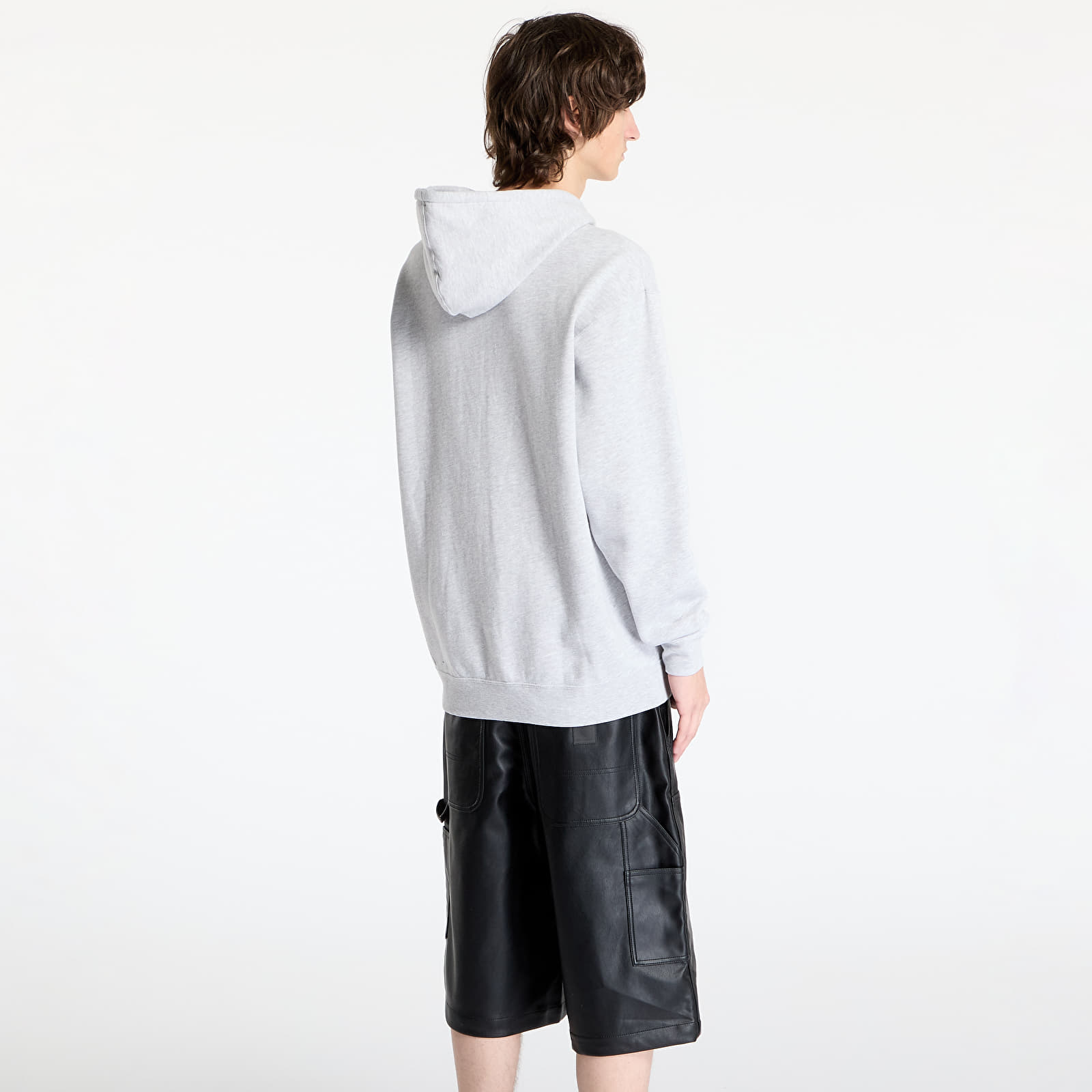 Sweatshirts Thrasher Magazine Logo Zip Hoody Melange Grey