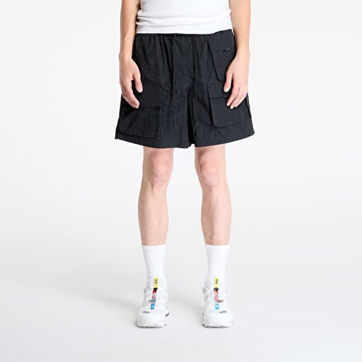 Sort Nike Tech Men's Woven Cargo Shorts Black/ Black