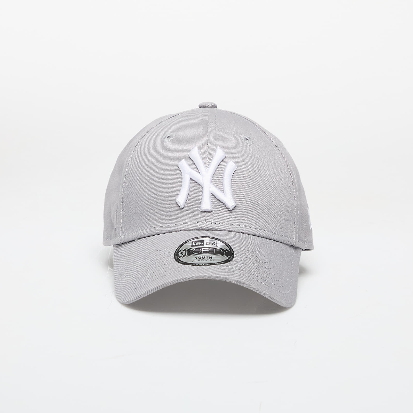 Capac New Era Youth 9Forty MLB League New York Yankees Cap Grey/ White Youth