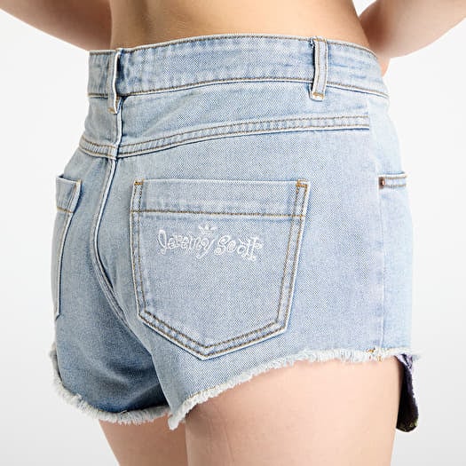 Shorts adidas x Jeremy Scott Pride Denim Shorts Indigo Denim