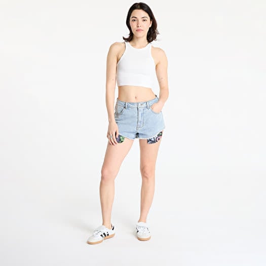 Shorts adidas x Jeremy Scott Pride Denim Shorts Indigo Denim