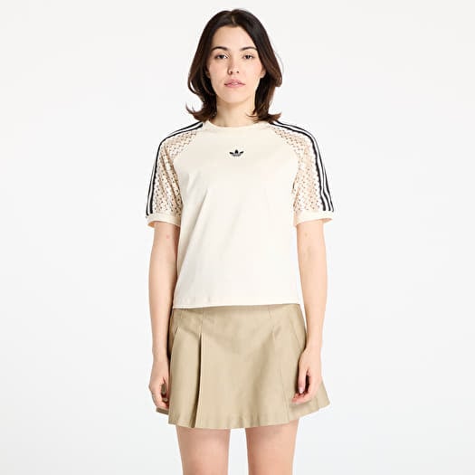 T-paita adidas Originals Summer Glow Cali Tee Wonder White