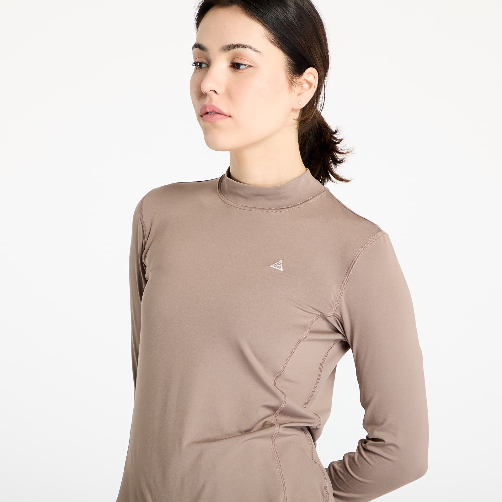 Női trikók Nike ACG "Goat Rocks" Women's Dri-FIT ADV Long-Sleeve Top Mink Brown/ Summit White