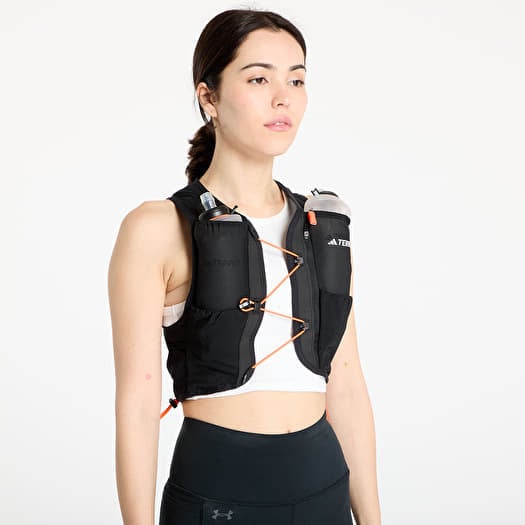 Vest adidas Terrex Techrocktrail Running  Vest 5 L UNISEX Black/ White/ Impact Orange