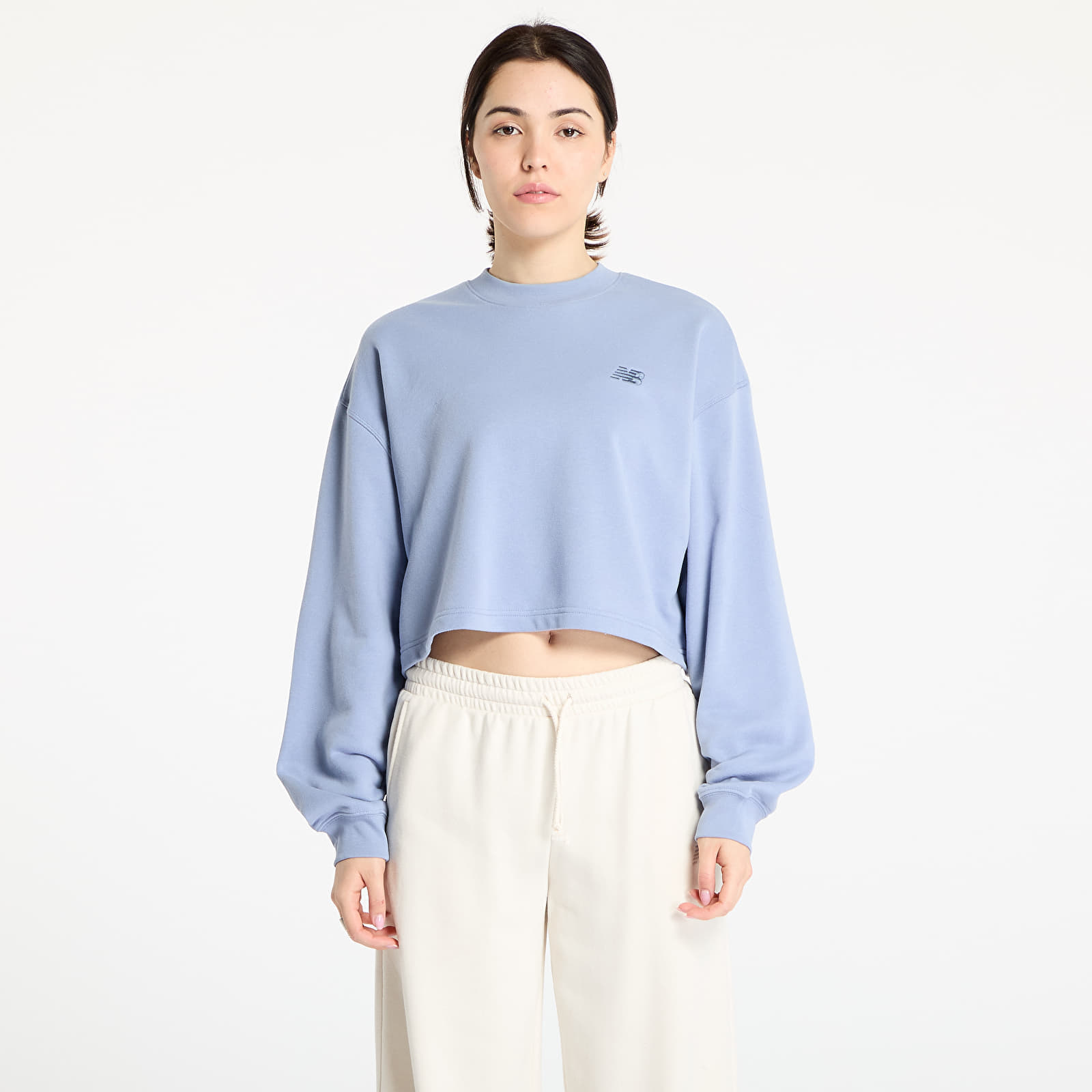 Sweatshirt New Balance Coastal Fleece Crew Dusk Shower M