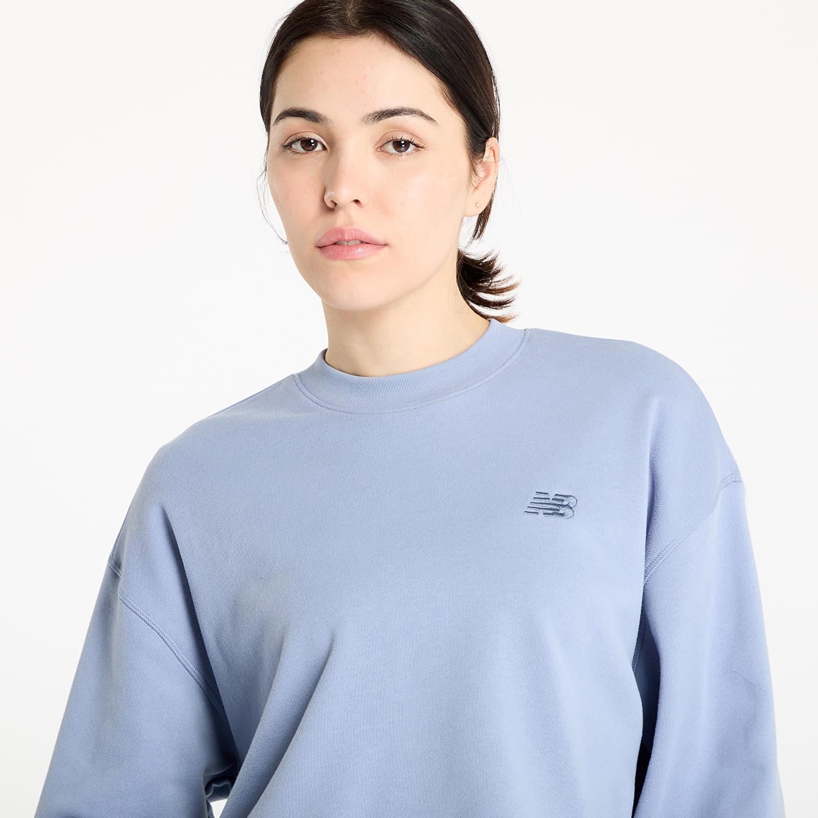 Hoodies and sweatshirts  New Balance Coastal Fleece Crew Dusk Shower