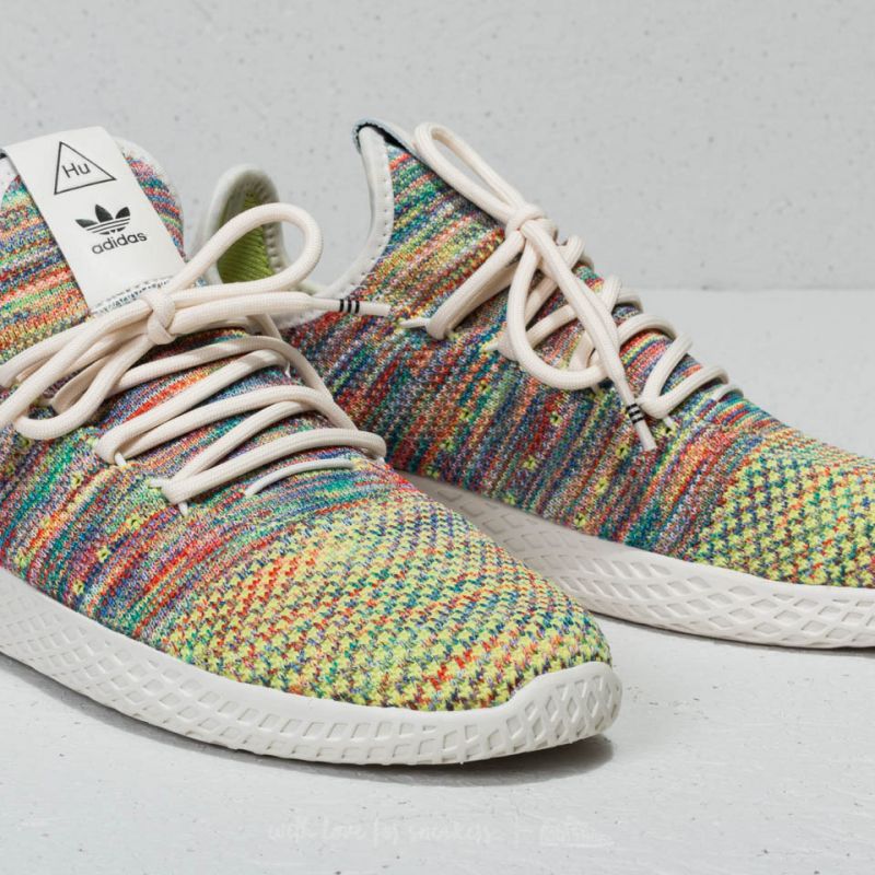 adidas x Pharrell Williams Tennis HU Primeknit Multicolor | Footshop
