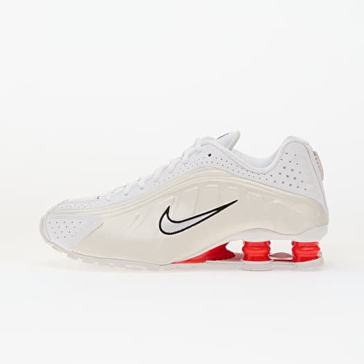 Nike W Shox R4 White/ White-Phantom-Picante Red