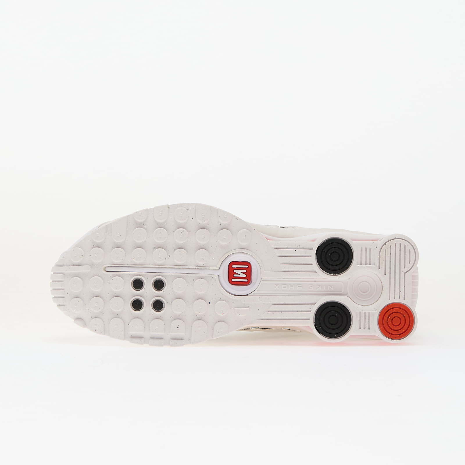 Încălțăminte și sneakerși pentru femei Nike W Shox R4 White/ White-Phantom-Picante Red