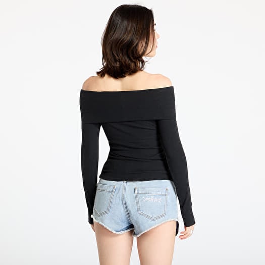 【ADIDAS】Off Shoulder Top - Black / KA2690 adidas_Originals_Off_Shoulder_