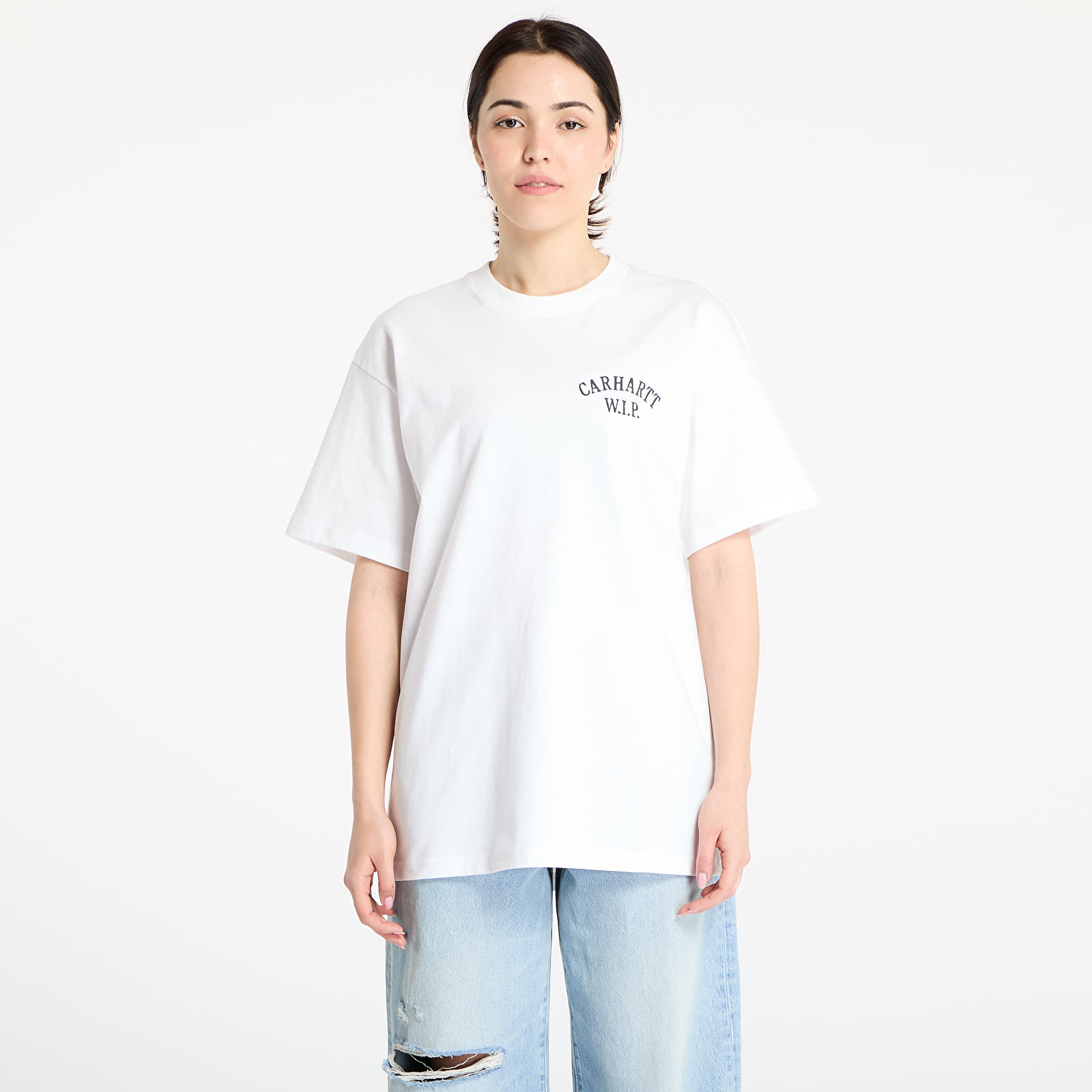 Tričká Carhartt WIP S/S Cabinetry T-Shirt UNISEX White/ Black