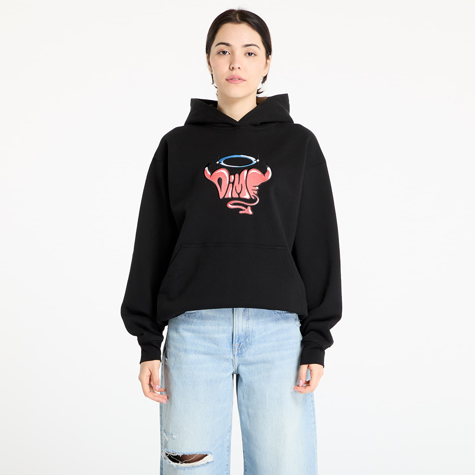 Hoodies and sweatshirts  DIME Purgatory Hoodie UNISEX Black