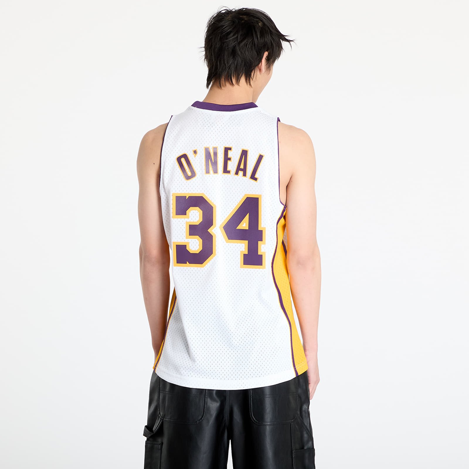 Camisetas Mitchell & Ness NBA 2002 Shaquille O'Neal Alternate Jersey Lakers White