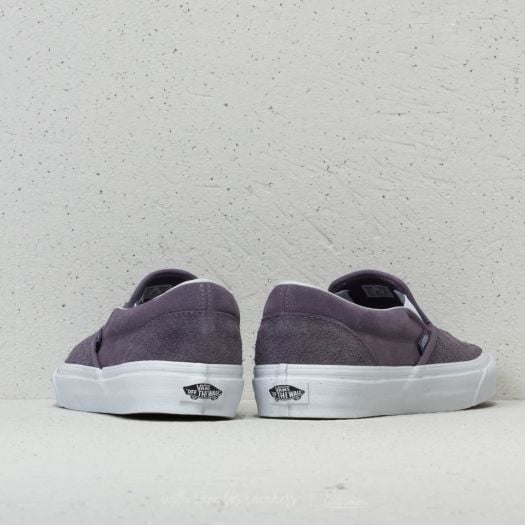 Vans classic slip on hairy suede cheap