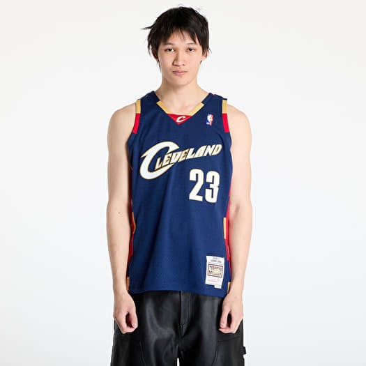 Jersey Mitchell & Ness NBA Cavaliers 2008 Lebron James Swingman Alternate Jersey Navy