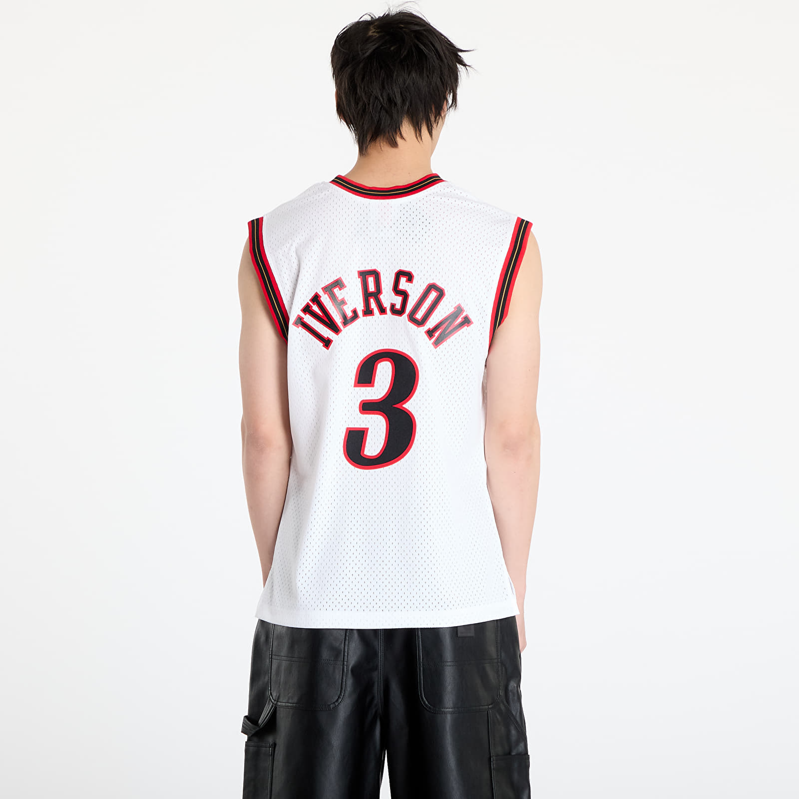 Dresy Mitchell & Ness NBA 76Ers 2000 Allen Iverson Swingman Home Jersey White