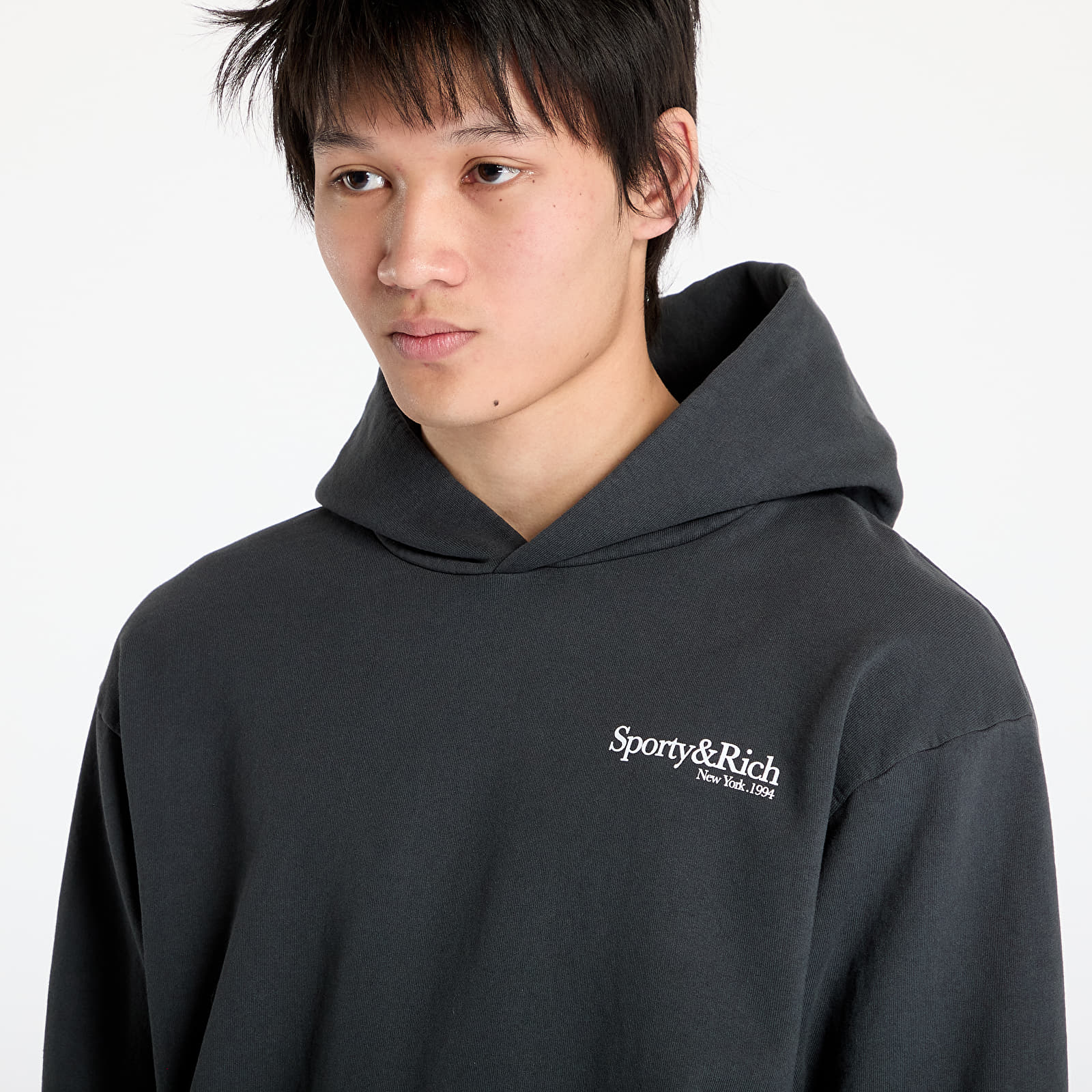 Hoodies and sweatshirts  Sporty & Rich HWCNY Hoodie Faded Black