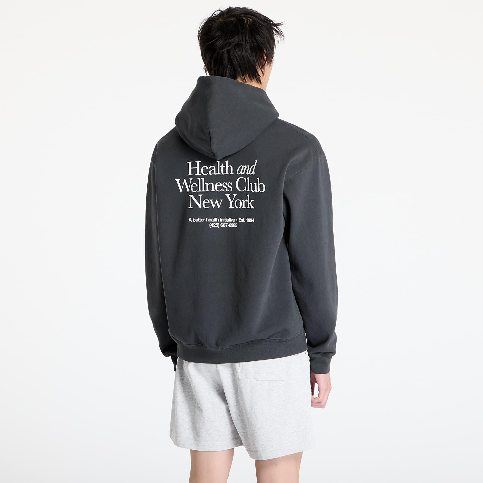 Hoodies and sweatshirts  Sporty & Rich HWCNY Hoodie Faded Black
