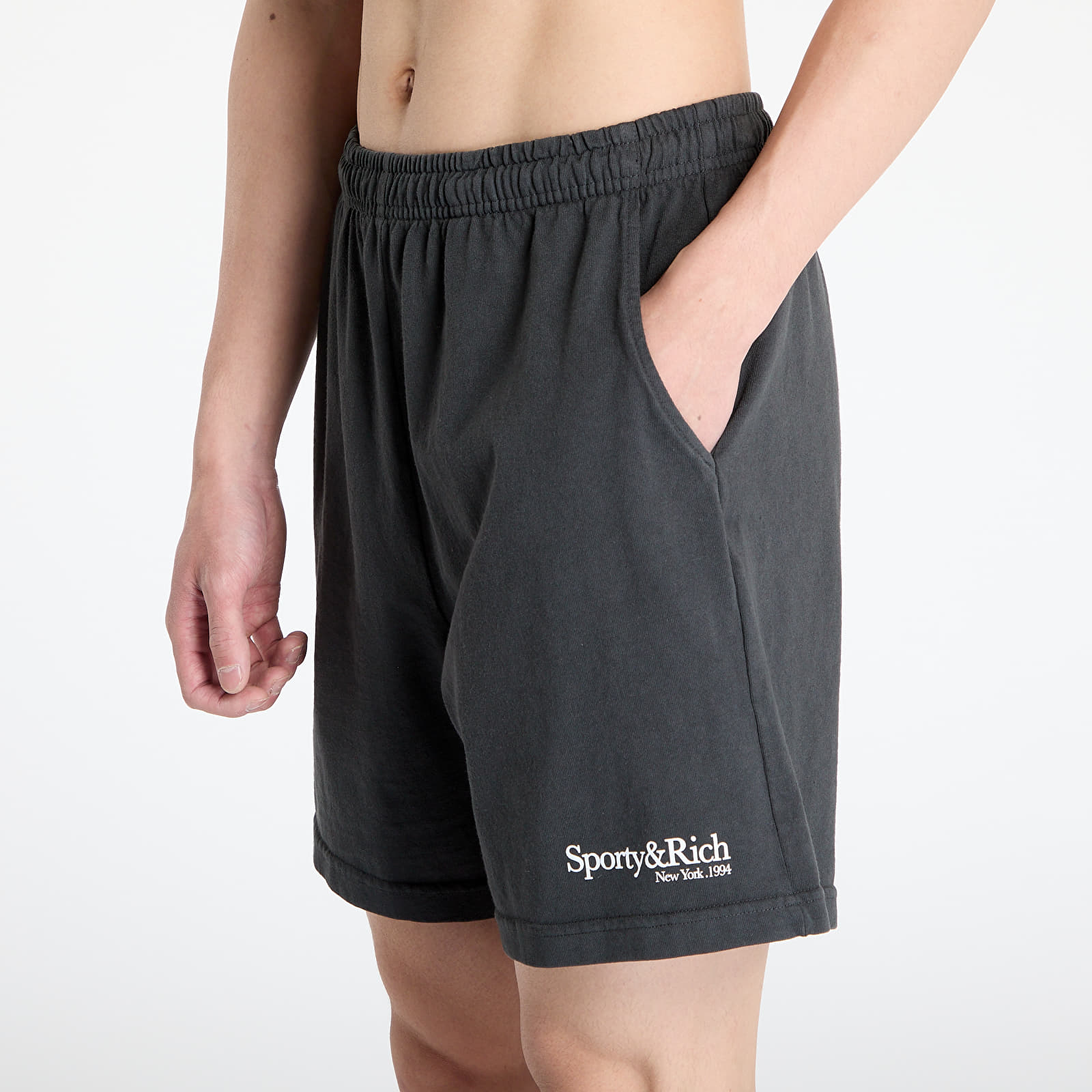 Pantalones cortos para hombre Sporty & Rich HWCNY Gym Short Faded Black