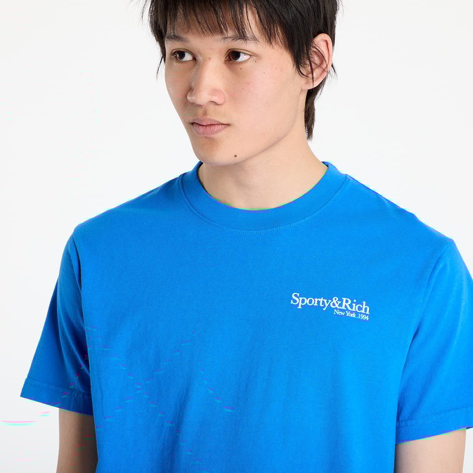 Camisetas Sporty & Rich Health is Wealth T-Shirt Paris Blue