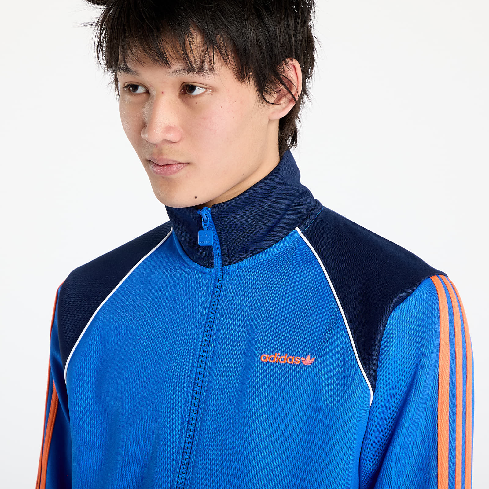Kapuutsikud ja kampsunid adidas Track Top Blue