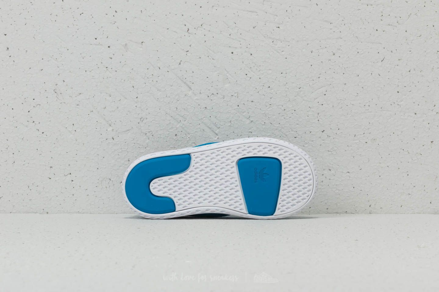 Scarpe e sneakers bambini adidas x Pharrell Williams Tennis HU I Bright Blue/ Ftw White/ Ftw White