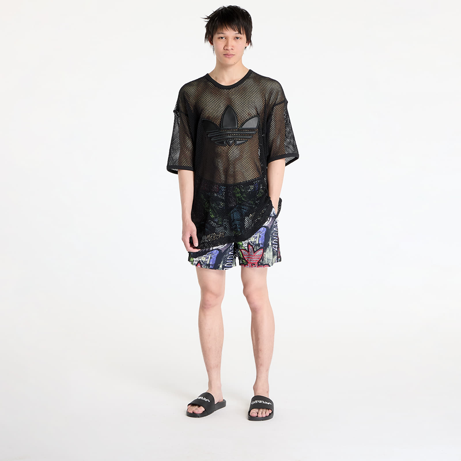 Футболки adidas x Jeremy Scott Pride Mesh Tee Black