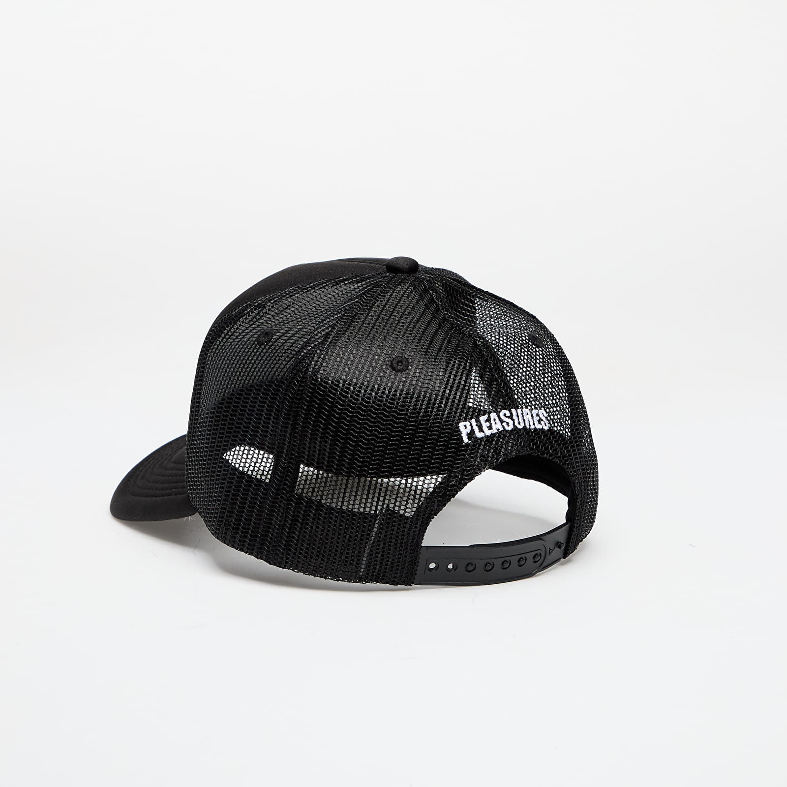 Caps PLEASURES Pollution Trucker Black