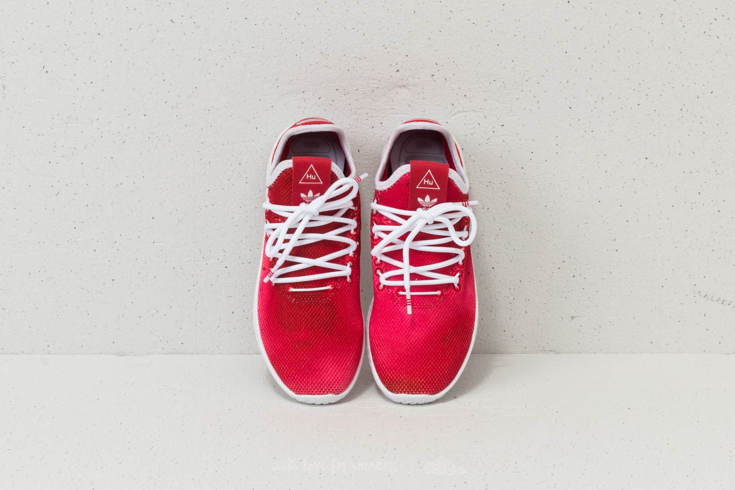Joggesko og sko for barn adidas x Pharrell Williams Tennis HU J Scarlet/ Ftw White/ Ftw White