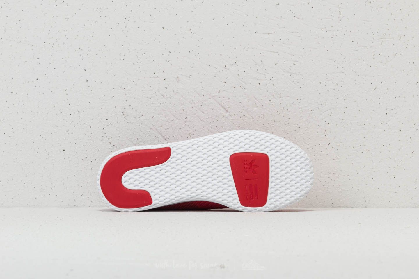 Joggesko og sko for barn adidas x Pharrell Williams Tennis HU J Scarlet/ Ftw White/ Ftw White