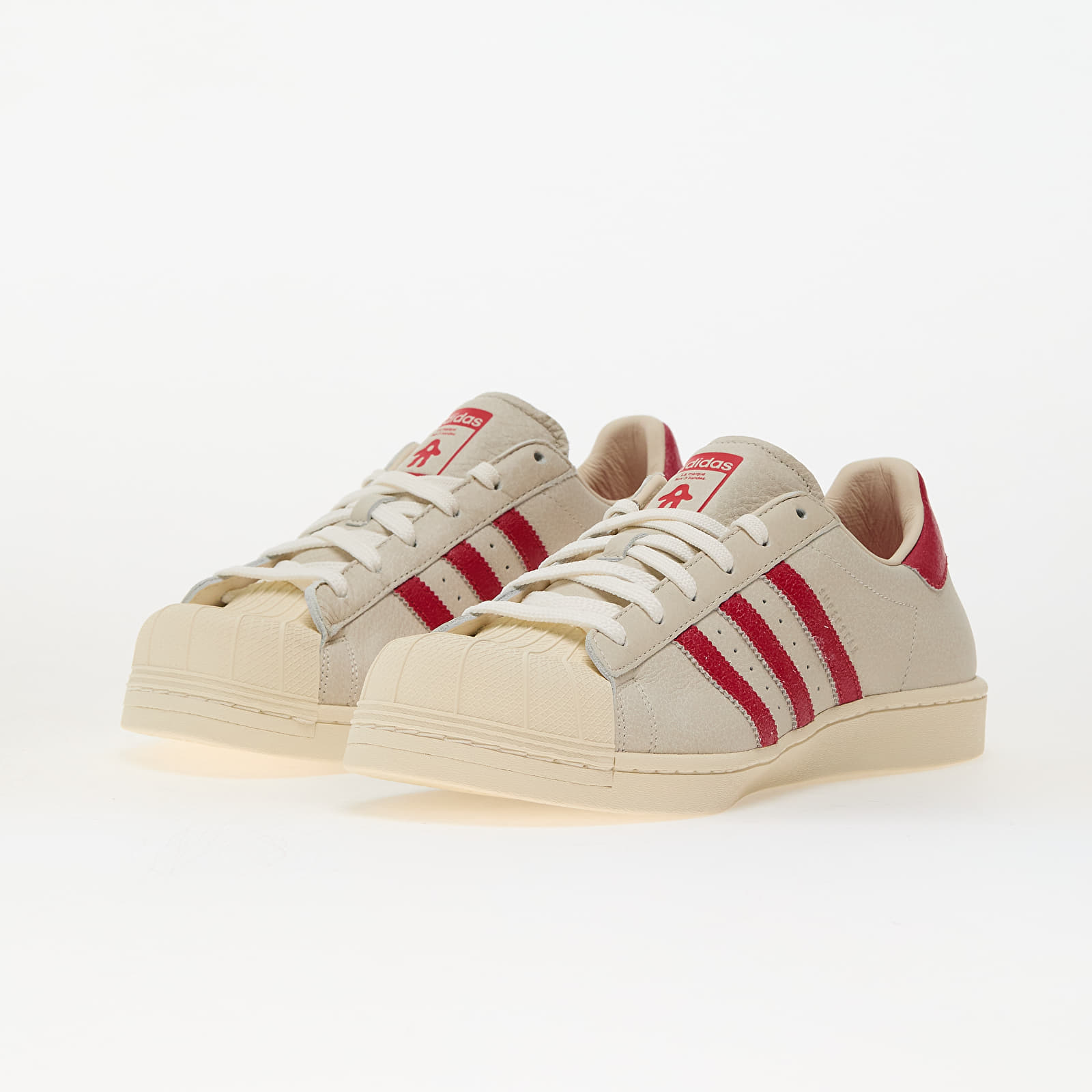 Women's shoes adidas x AVAVAV Sst Modified Crystal White/ Supplier Colour/ Easy Yellow