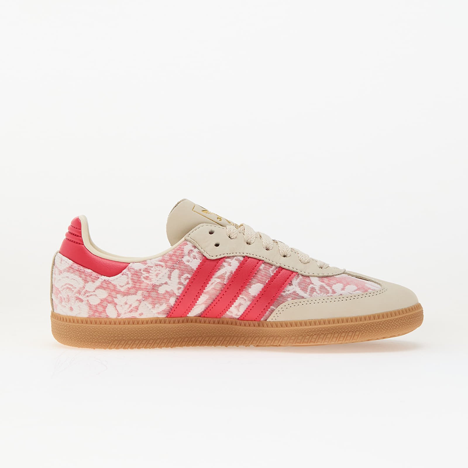 Apavi adidas Samba OG W Ftwr White/ Cream White/ Better Scarlet