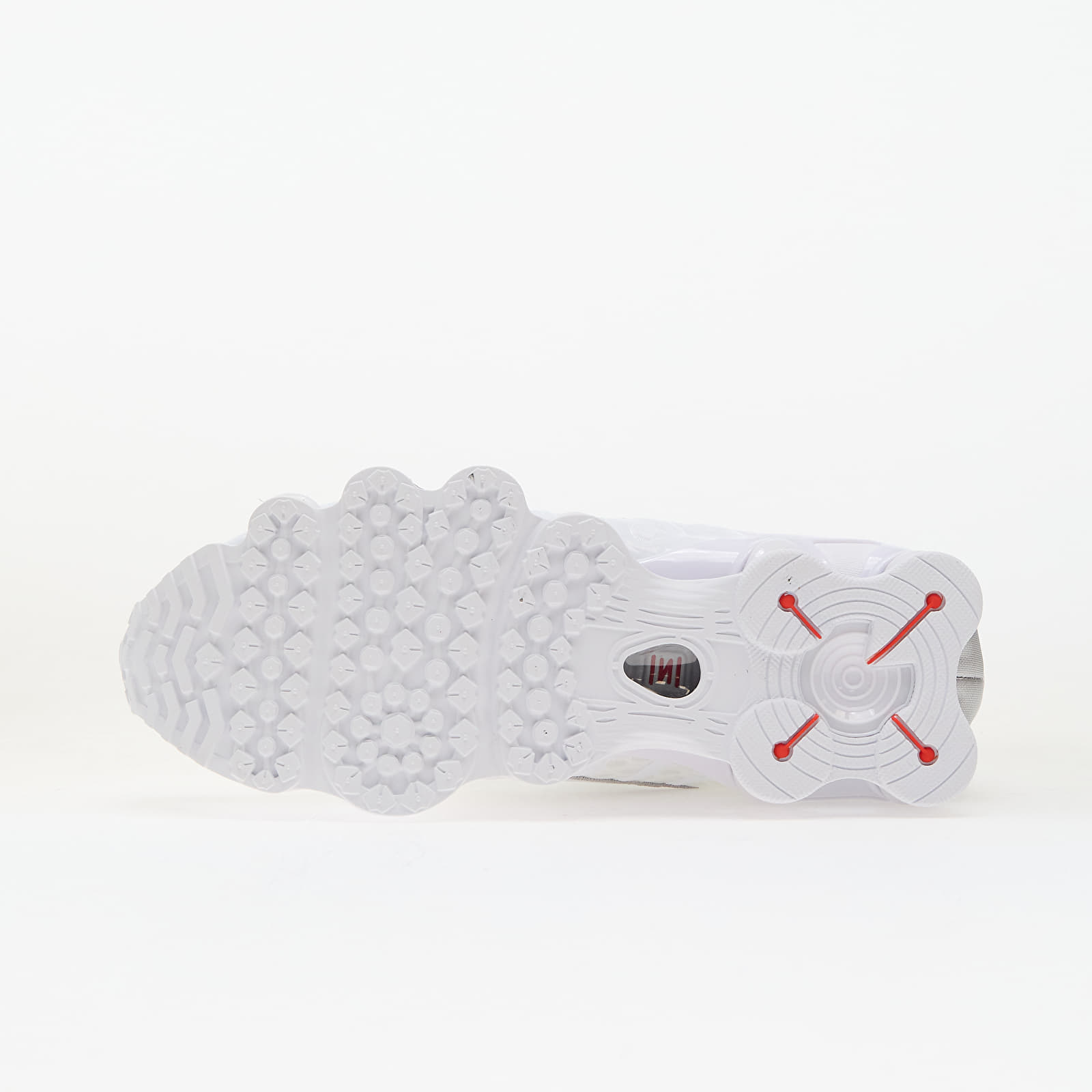 Buty męskie Nike Shox TL White/ White-Metallic Silver-Max Orange