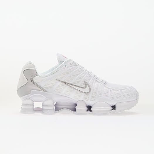 Men's shoes Nike Shox TL White/ White-Metallic Silver-Max
