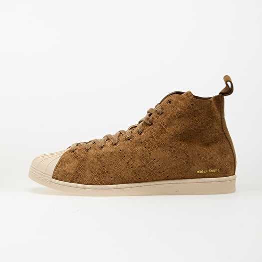 adidas x Wales Bonner Superstar Hi Supplier Colour/ Wonder White/ Gold Metallic