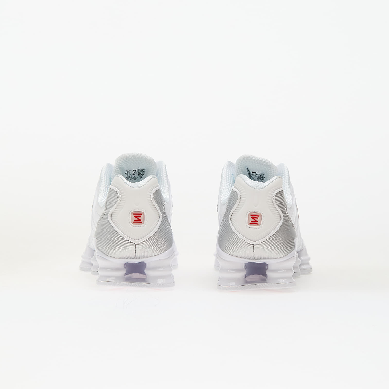 Buty męskie Nike Shox TL White/ White-Metallic Silver-Max Orange