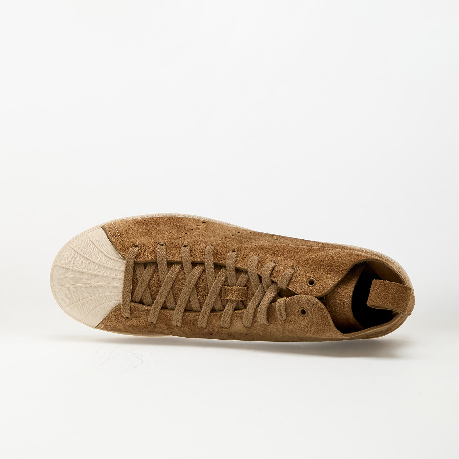 Meeste kingad adidas x Wales Bonner Superstar Hi Supplier Colour/ Wonder White/ Gold Metallic
